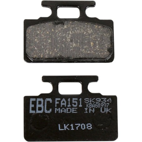 Plaquettes de frein organiques base "FA"