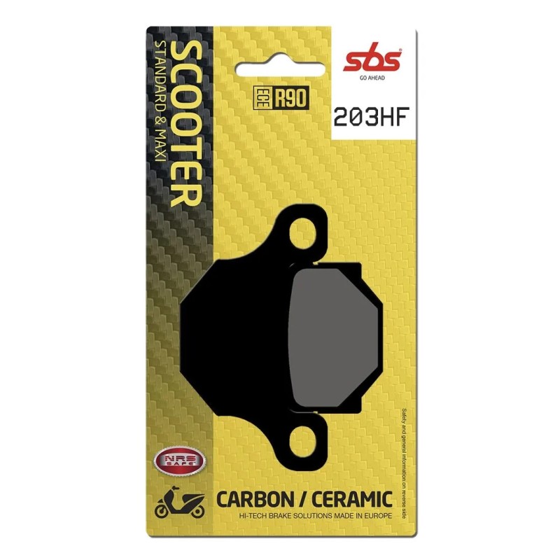 HF Street Ceramic Organic Brake Pads