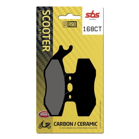 CT Scooter Carbon Tech Organic Brake Pads