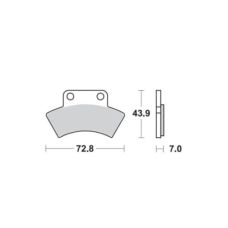 Nitro ATV Brake Pads