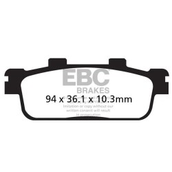 SFA-HH Series Sindered Scooter Brake Pads