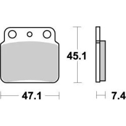 Nitro ATV Brake Pads