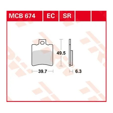 EC Series Ceramic Brake Pads