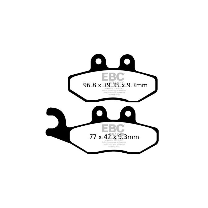 SFAC Carbon Series Scooter Brake Pads