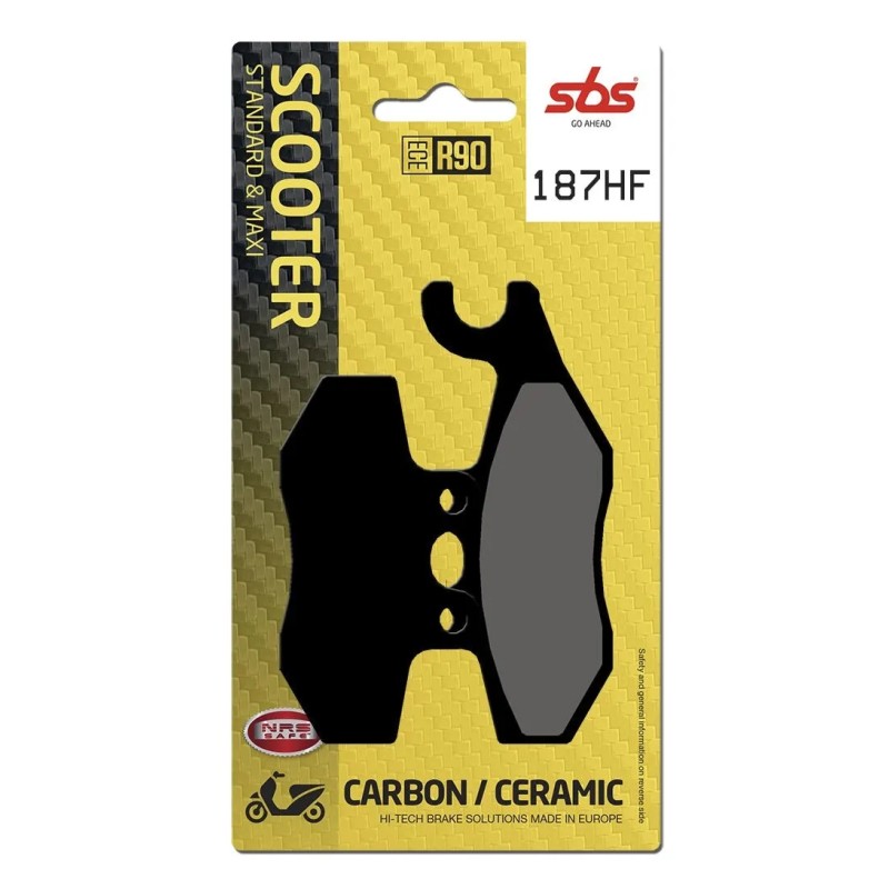 HF Street Ceramic Organic Brake Pads