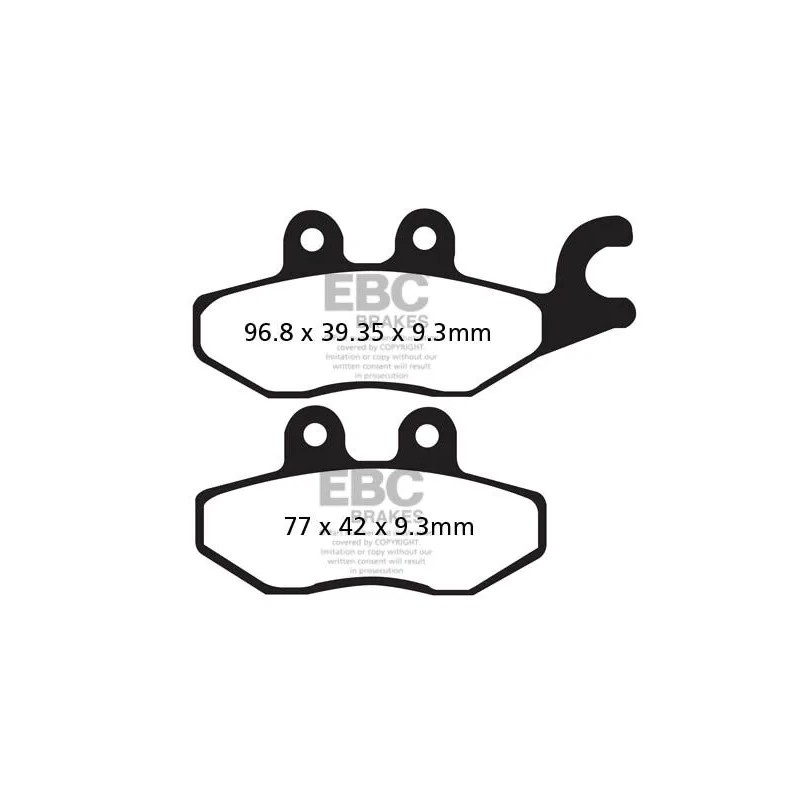 SFA-HH Series Sindered Scooter Brake Pads