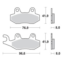 Racing GP SinterPRO Offroad Brake Pads