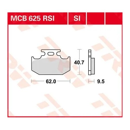 SI Series Sindered Off-Road Brake Pads