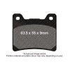 EPFA Series Extreme Pro Sindered Brake Pads