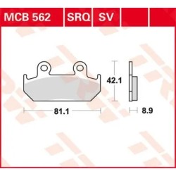 SV Series Sindered Brake Pads