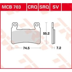 SV Series Sindered Brake Pads
