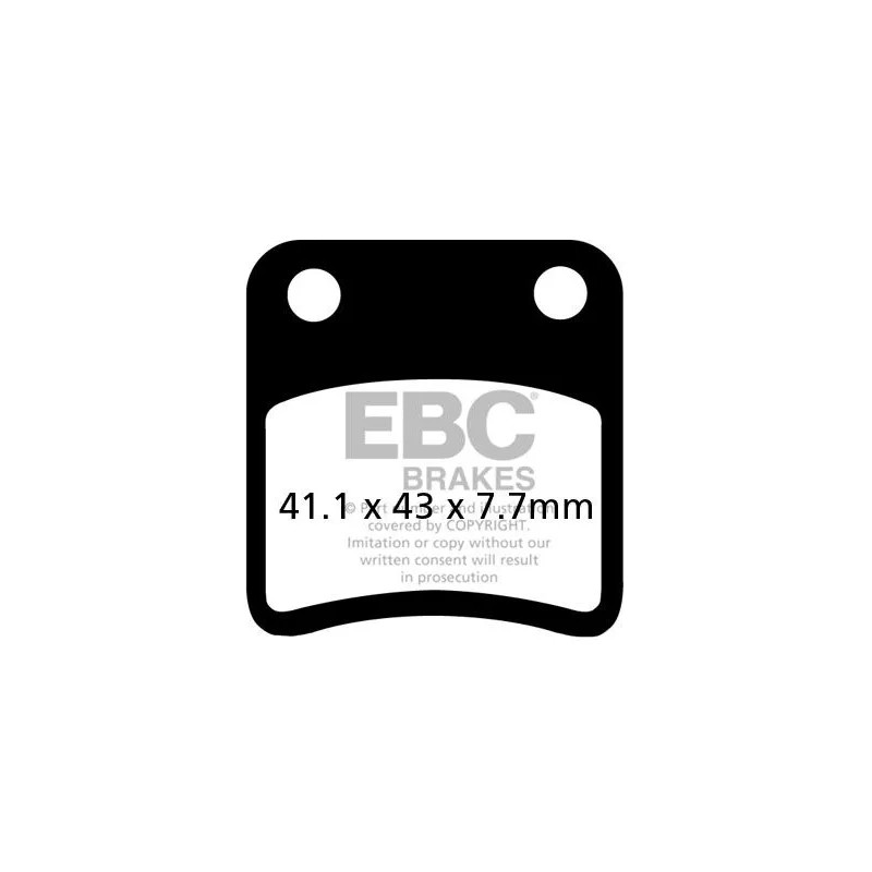 SFA Series Organic Scooter Brake Pads
