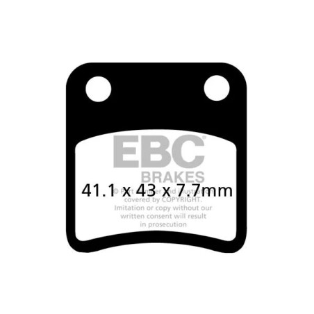 SFA Series Organic Scooter Brake Pads