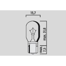Ampoules à culot en verre et à filament