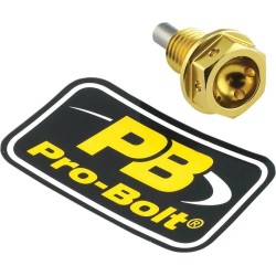 Bouchon de vidange magnétique en aluminium