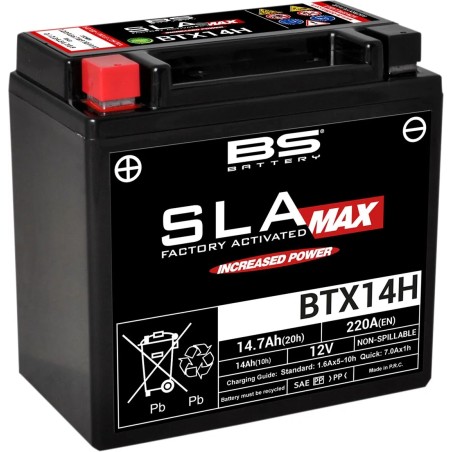 Batterie sans entretien AGM SLA MAX prête à l'emploi