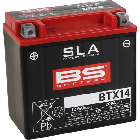 SLA Factory- Activated AGM Maintenance-Free Battery