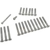 Kits de vis pour cache latéral arbre à cames/primaires