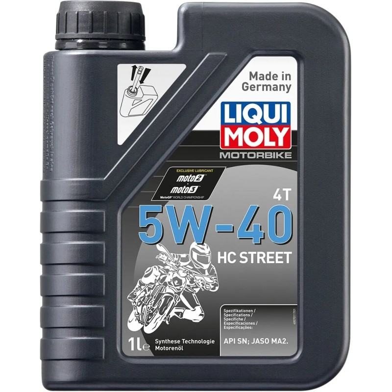 Huile moteur 4T 5W-40 HC Street