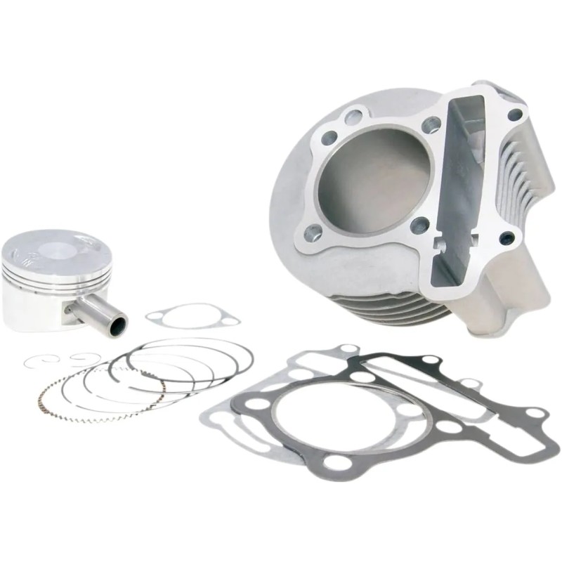 Cylinder Kit 150cc 57.4mm for China 4-stroke GY6 125 152QMI, 150 157QMJ