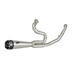 ZARD FULL EXHAUST SYSTEM 2 1 H-D TOURINGS (STREET GLIDE   ROAD KING   ROAD GLIDE) E5