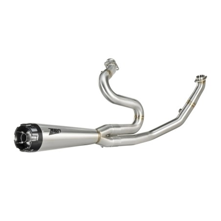 ZARD FULL EXHAUST SYSTEM 2 1 H-D TOURINGS (STREET GLIDE   ROAD KING   ROAD GLIDE) E5
