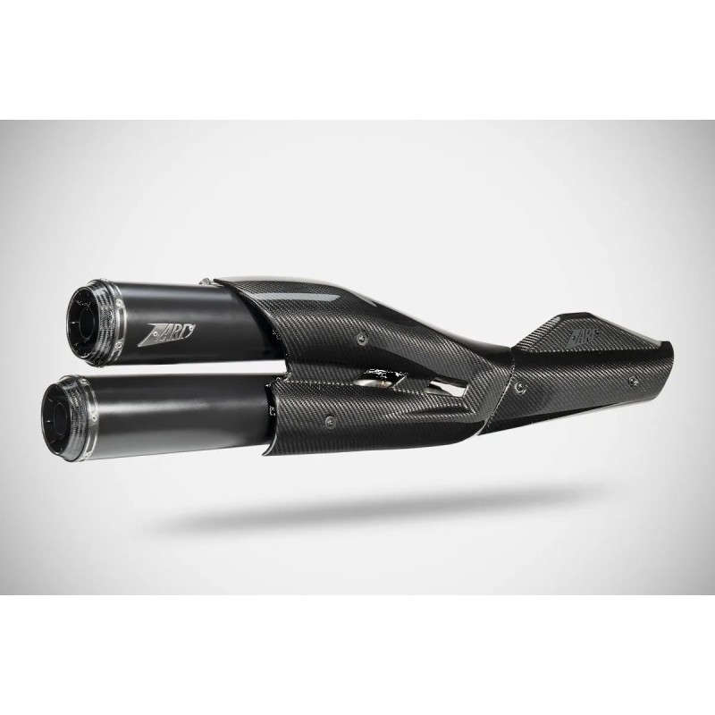 ZARD TOP GUN FULL EXHAUST SYSTEM 2:2 SLIP-ON KIT H-D SPORTSTER S