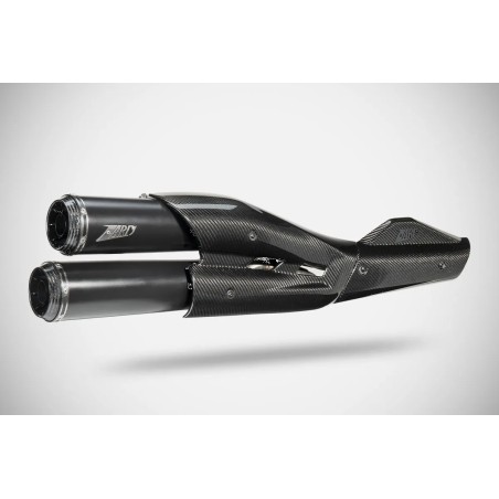 ZARD TOP GUN FULL EXHAUST SYSTEM 2:2 SLIP-ON KIT H-D SPORTSTER S