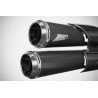 ZARD TOP GUN FULL EXHAUST SYSTEM 2:2 SLIP-ON KIT H-D SPORTSTER S