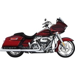 Silencieux slip-on 4" doubles pour Touring