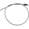 Armor Coat Braided Stainless Steel Speedometer Cable for Harley-Davidson