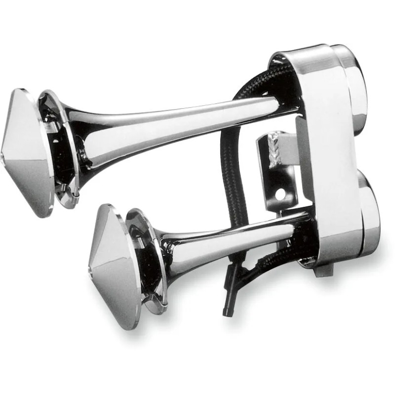 Klaxon pneumatique double usage multiple