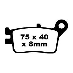 FA Series Organic Brake Pads