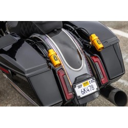 Custom Lighting Carbon Fiber Rear Fender