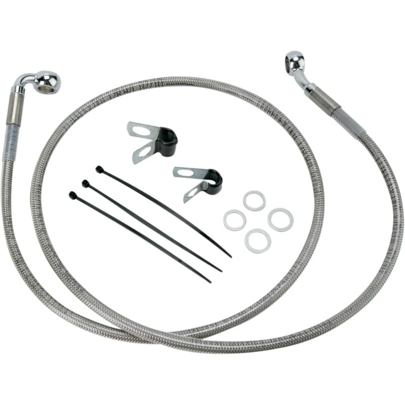 Extended Length Stainless Steel Brake Line Kit