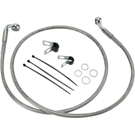 Extended Length Stainless Steel Brake Line Kit