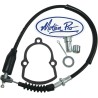 Black Vinyl Rear Brake Cable Kit