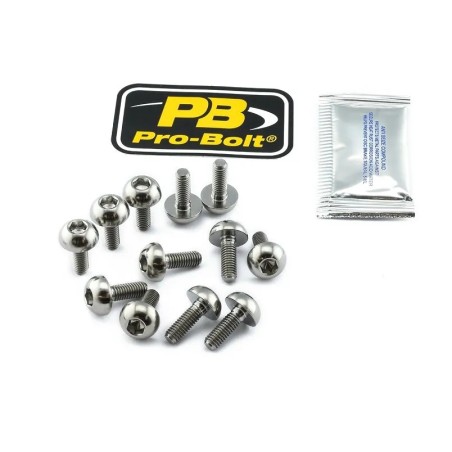 Titanium Brake Rotor Mounting Bolt Kit