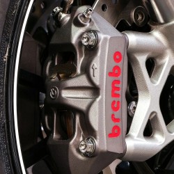 Kit de fixation d'étrier de frein en titane