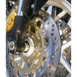 Kit d'écrous d'axe avant en acier inoxydable