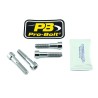 Axle Pinch Bolt Kit Stainless Steel, Front