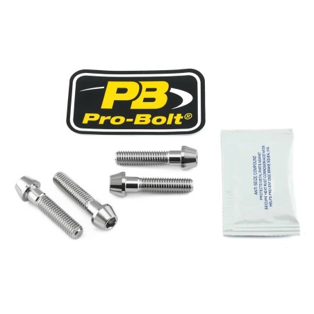 Axle Pinch Bolt Kit Stainless Steel, Front