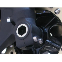 Kit d'écrous d'axe avant en acier inoxydable