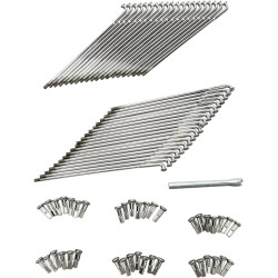 Jeu de rayons pour jante en acier centrifugé et en aluminium Excel