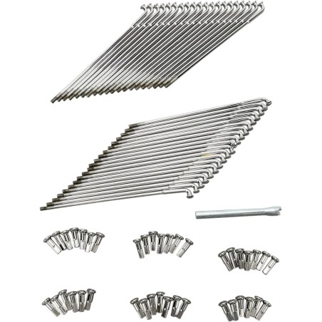 Jeu de rayons pour jante en acier centrifugé et en aluminium Excel