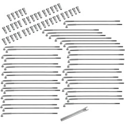 Spoke Set for Spun Steel and Excel Aluminum Rim