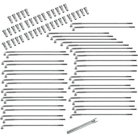 Spoke Set for Spun Steel and Excel Aluminum Rim