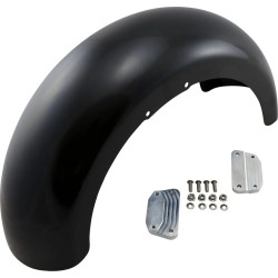Garde-boue avant Hugger Series avec blocs de montage pour Softail/Dyna