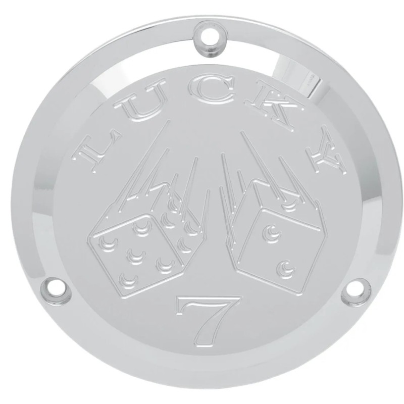 Chrome Billet Derby Cover