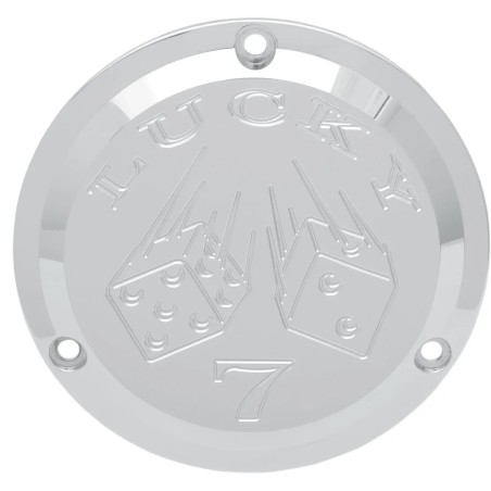 Chrome Billet Derby Cover